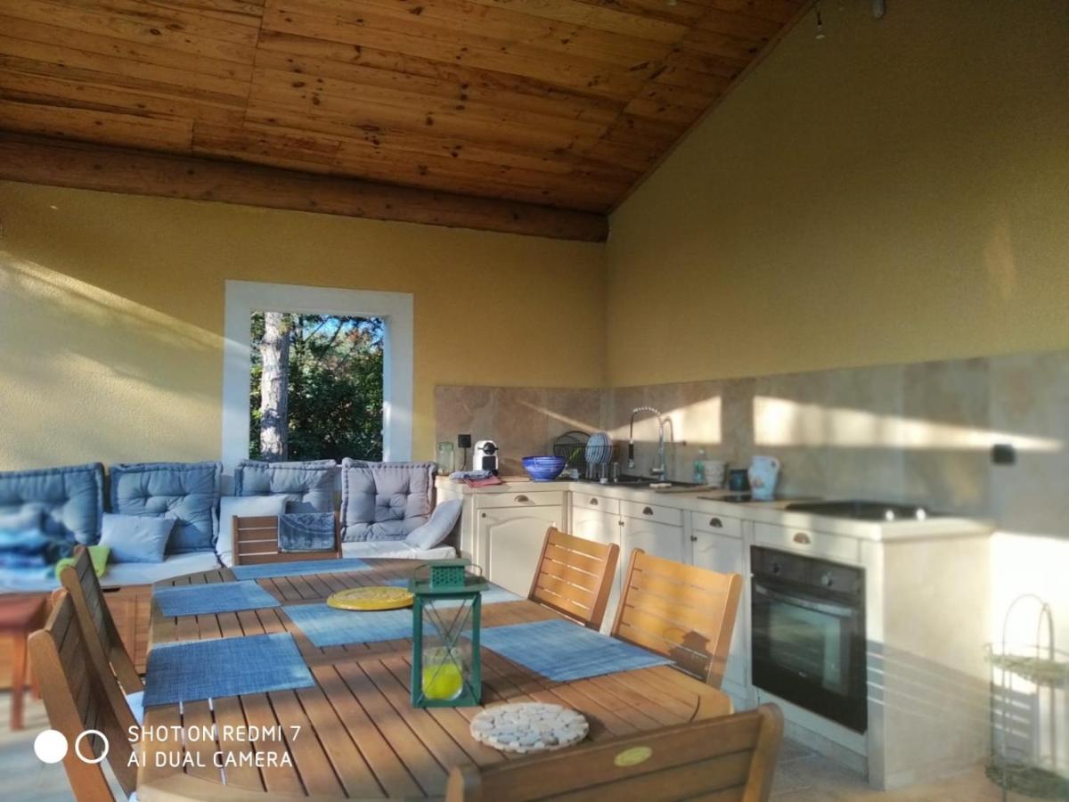 Casa de Férias Proche Uzes Petit Avec Grande Cuisine D'ete Et Piscine